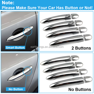2022-2023สำหรับ <span class=keywords><strong>Nissan</strong></span> <span class=keywords><strong>Pathfinder</strong></span> 5 <span class=keywords><strong>R53</strong></span>สีดำเงางามมือจับประตูรถอัจฉริยะที่คลุมตกแต่งภายนอกสติ๊กเกอร์อุปกรณ์ป้องกัน - Product Image 3