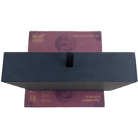 Caja de Regalo Deslizante de Cartón Rígido con Logotipo Personalizado, Ecológica, con Cubierta en Relieve, para Té, Joyería, Relojes, con Forro de Esponja