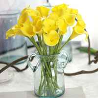 Bouquet de mariage Calla avec lys, nouvelles fleurs artificielles, pour une décoration de fête à la maison, toucher réaliste