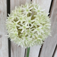 8 pouces de diamètre. Fleurs artificielles géantes d'allium pour centre de table de jardin