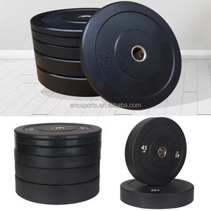 Discos de Pesas para Gimnasio Comercial, Entrenamiento de Fuerza, Hierro Fundido Recubierto de Goma Antideslizante, Capacidad de 10 kg a 150 kg, Diámetro de Barra de 50 mm, <span class=keywords><strong>Eric</strong></span> - Product Image 5