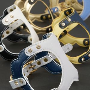 Step In Easy Fit Premium <b>Leather</b> Dog <b>Harness</b> Padded Pet Walking <b>Harness</b> No Over Head Design For Anxious Dogs Puppies - Product Image 6
