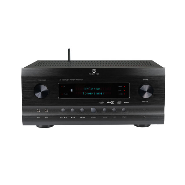 3000W Home Amplifier Audio Kits 11.2 Surround Sound System Class H AV Receiver Digital Amp