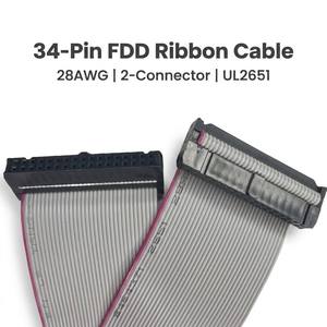 Câble plat IDC SHANWEI 34 broches (2*17P) à pas de 1,5 mm, faisceau de câbles gris pour équipement mécanique et écran LED, direct usine - Product Image 3