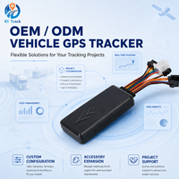 Traceur GPS 4G GSM/GPRS KS005 SIMCOM A7670SA compatible PC pour voiture, avec contrôle à distance de coupure de carburant et d'alimentation, double dispositif Beidou pour moto