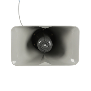 Altoparlante a tromba da 25w con amplificatore integrato in materiale plastico ABS bocchino rettangolare corno - Product Image 2