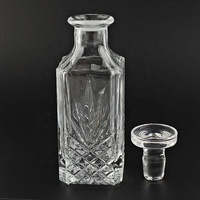 BM gros arabe luxe classique clair 150ml échantillon d'huile rechargeable décoratif Attar affichage verre parfum huile décanteur