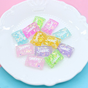 Modelo de Resina DIY, Conchas de Caramelo Dulces, Lentejuelas, Gemas Pintadas a Mano, Juguetes Educativos Creativos para Niños - Product Image 4
