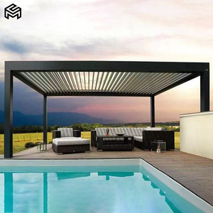 Pergola moderne d'extérieur imperméable en aluminium LWP-001 - Product Image 1