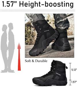 Botas de Hombre con Caña Alta, Listas para Enviar. Perfecto para Senderismo al Aire Libre y Entrenamiento Táctico en el Desierto, con Antideslizante - Product Image 5