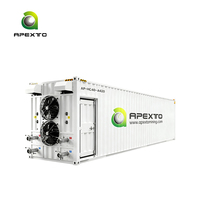 Vente en gros usine : Conteneur de refroidissement liquide 2,4 MW, centre de données refroidi par eau 420 emplacements pour Antminer Hydro Miner S19/S21/S23hyd