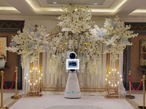 ホット販売ポータブルパーティー写真ビデオブース360エンクロージャー付きモバイル自動結婚式360フォトブースロボットプリンター付き - Product Image 6
