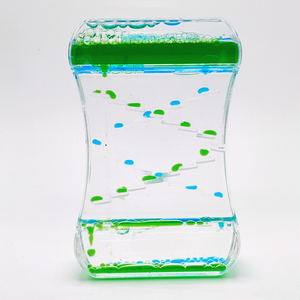 Minuteur à mouvement <span class=keywords><strong>liquide</strong></span> personnalisé tendance ISO, <span class=keywords><strong>sablier</strong></span> coloré à huile, jouet sensoriel, décoration de bureau, anti-stress, objet de décoration - Product Image 2