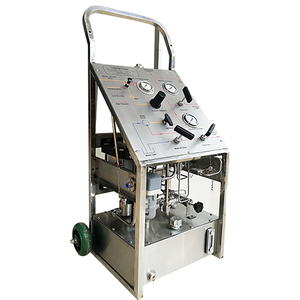 Pnömatik emniyet yüksek basınçlı taşınabilir hidrolik pompa Test tezgahı - Product Image 1