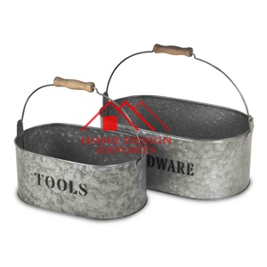 Porte-bouteilles en métal galvanisé, style ferme, pour la cuisine, la fête, la vaisselle, la décoration de la maison, best-seller - Product Image 4