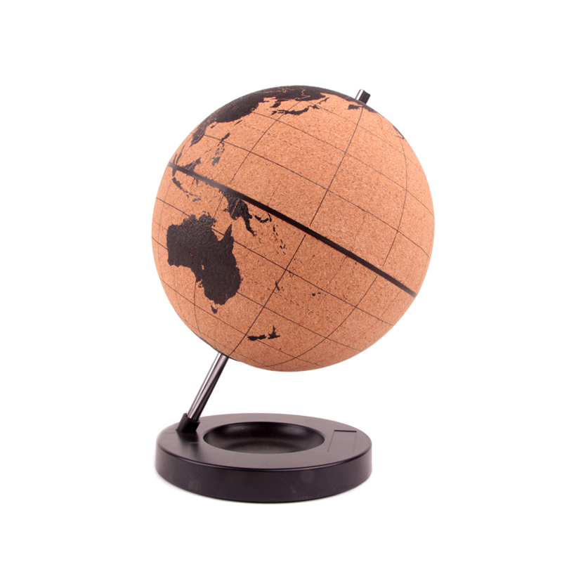 Деревянные шары Tellurion из пробкового дерева, мраморные карты, глобус, украшение для дома и офиса, Карта мира, надувная карта географии, карта воздушных шаров, подарок