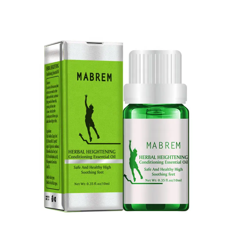 MABREM Natural Herbal Body Heightening Conditioning Height Increasing Growth Essential Oil