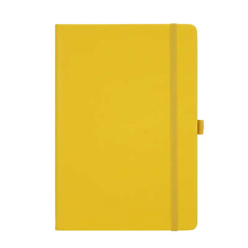 Carnet de notes scolaire en cuir PU à couverture rigide pour étudiants Carnets de notes Moleskine avec impression de logo personnalisé A5 Agenda Journaux