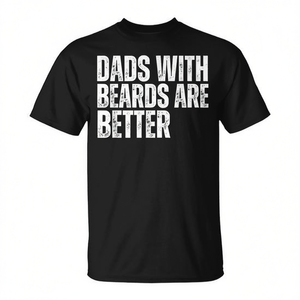 Les papas qui ont une barbe sont meilleurs - T-shirt - Cadeau pour la fête des pères - Product Image 2