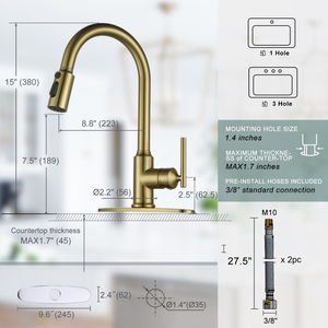 Смеситель кухонный с одной ручкой - Product Image 5