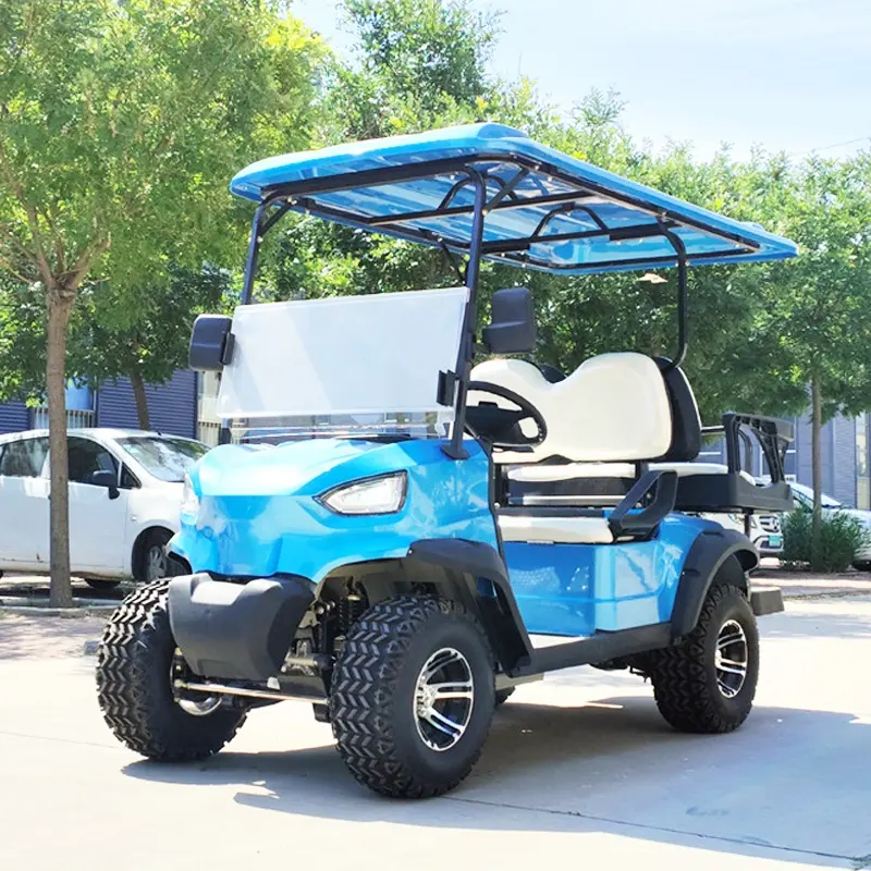 2024 Lsv Icon Leo Ev Ac daya roda gigi belakang kereta Golf elektrik klub serupa 72v I40 14,9kw 60kmh di Florida