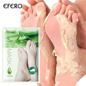 EFERO Aloe soluzione originale esfoliante riparazione calze allattanti maschera per i piedi rimuovere la pelle morta tacchi Peeling crema per i piedi - Product Image 2