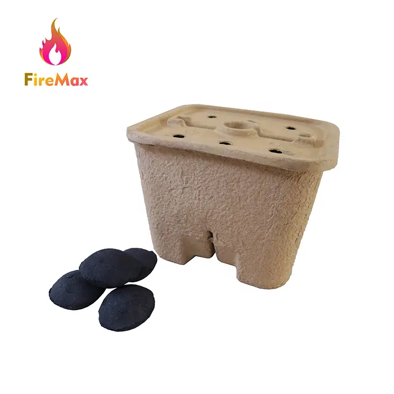 Travesseiro para churrasco firemagic, grelha descartável para churrasco com carvão queimado para uso único
