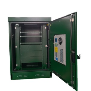YUQIU Outdoor Steel Cabinet 15U <b>Waterproof</b> <b>Storage</b> <b>Box</b> Rectangle Shenzhen Made - Product Image 2