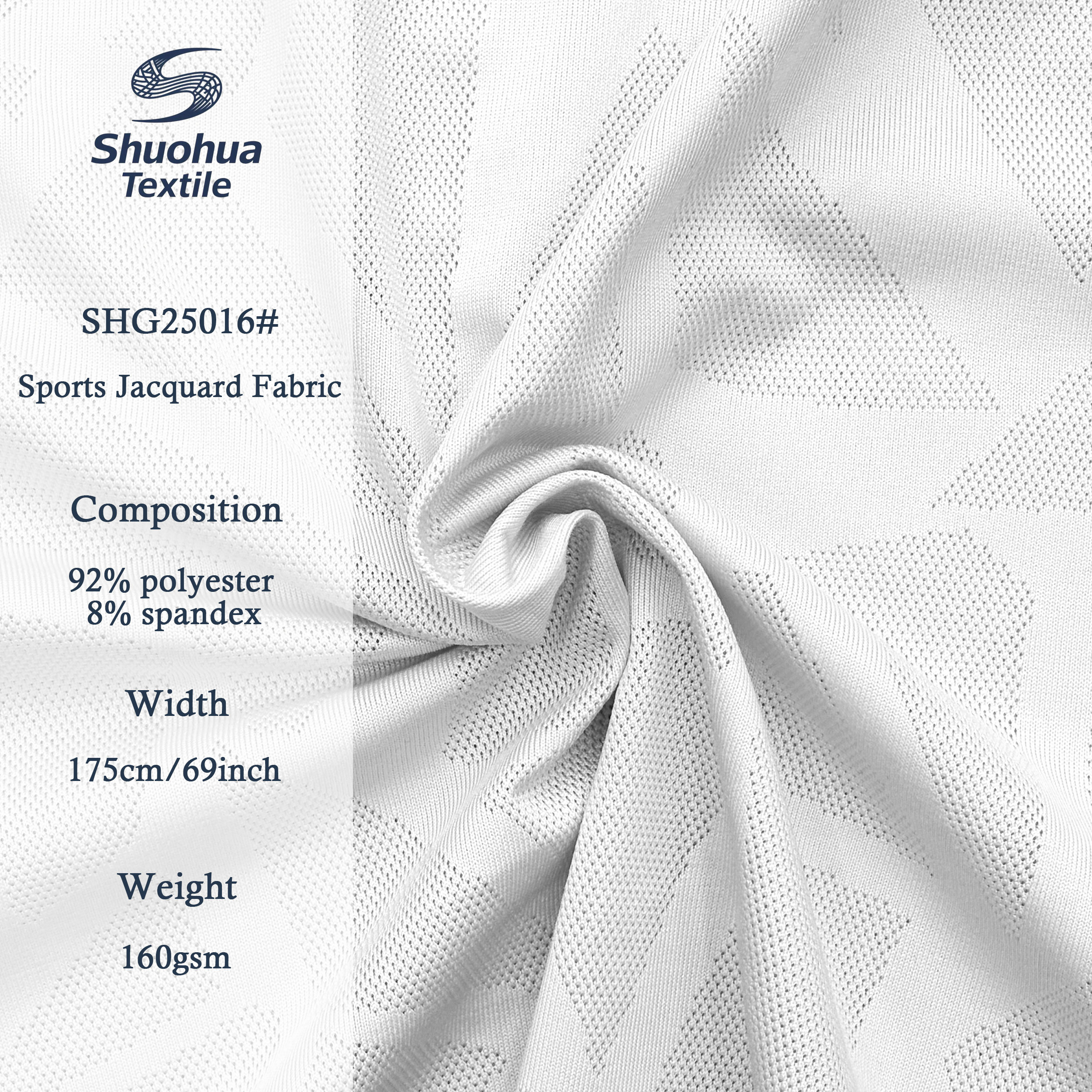 Roll Packing 100% Polyester Recycled Fabric Stretch Sublimation Sportswear Fabric 160gsm Quick-Dry Breathable Football Jersey
