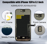 Penggantian LCD Ponsel untuk iPhone 15 Pro Layar Sentuh LCD Berkualitas Tinggi Incell