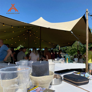 Kawagebo Kamp (KK) 33' X 23' Polyester 70 ㎡   Tente de réception imperméable en PVC pour 30-35 personnes, idéale pour les salons professionnels et événements - Product Image 3