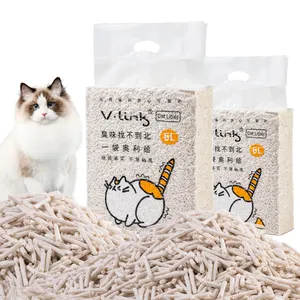 Factory Direct Sale Deodorized Tofu Cat Litter Natural Mineral Sand Clean Crystal Cat Litter