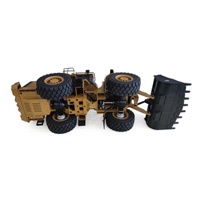 HUINA 1:16 <span class=keywords><strong>K966</strong></span> Voiture RC <span class=keywords><strong>KABOLITE</strong></span> Bulldozer Télécommandé Hydraulique en Métal, Camion de Construction en Alliage à Simulation Réaliste - Product Image 6