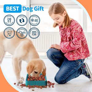 factory outlet Pet spill prevention dog bowl slow food licking pad outdoor dog bowl licking pad - Product Image 5