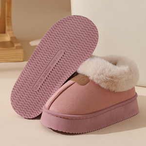 Nouvelle Arrivée – Chaussons d'été et d'hiver intérieur/extérieur à semelle confortable en coton pelucheux avec fonction antidérapante – Meilleures ventes - Product Image 5