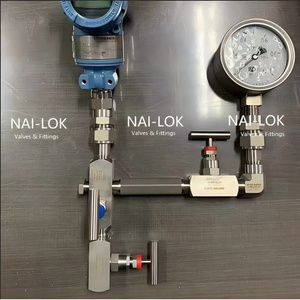 Vanne de distribution à pression différentielle NAI-LOK <span class=keywords><strong>2</strong></span> voies, raccords NPT 1/<span class=keywords><strong>2</strong></span> femelle x mâle, 6000 psi, en acier inoxydable SS316, collecteurs d'instruments, vanne 3 ou <span class=keywords><strong>5</strong></span> voies en alliage - Product Image 4