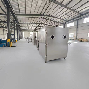 Guxing Industrial Use Powerful 100Kg SUS304 Stainless Steel <b>Vacuum</b> Freeze Drying Machine with <b>Pump</b> & PLC Core Components 28KW - Product Image 3