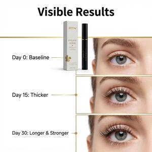 Sérum pour cils naturel dérivé des plantes en gros pour laboratoire, 100% biologique, végétalien, activateur de croissance <span class=keywords><strong>laser</strong></span>, sérum de croissance, étiquette privée, imperméable - Product Image 4