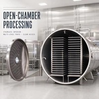 Machine de lyophilisation commerciale FD-1000 de haute qualité, lyophilisateur automatique sous vide SUS304 pour applications de transformation alimentaire