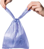 Sacs à couches jetables résistants à l'eau en HDPE à 20 %, 400 sacs, sacs de recharge pour poubelle à couches pour bébé, sacs à déchets fins et légers pour bébé