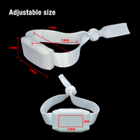 Bracelet Led Télécommandé Programmé 2 Led Logo Personnalisé Bracelet Fête Concert Bande Lumineuse
