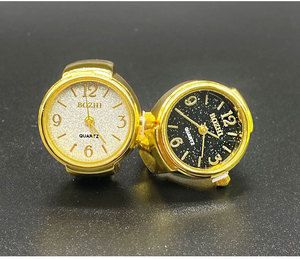 Nouveau meilleur vente hommes et femmes étincelant alliage doigt montre bracelet rond anneau montres <span class=keywords><strong>pour</strong></span> hommes - Product Image 3