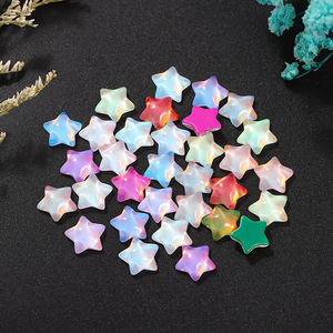 Strass pour ongles en cristal étoile irisé à dos plat, accessoires de bijoux DIY colorés pour ongles - Product Image 4