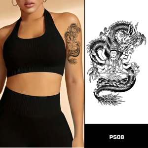 สติกเกอร์รอย<span class=keywords><strong>สัก</strong></span>รูปนางฟ้าจีนสำหรับทำน้ำผลไม้สมุนไพรแบบกึ่งถาวร - Product Image 2