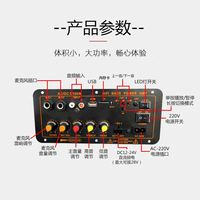 Papan Penguat Daya Digital D100 100W untuk Rumah dan Mobil Mini BT HIFI Komputer Mobil