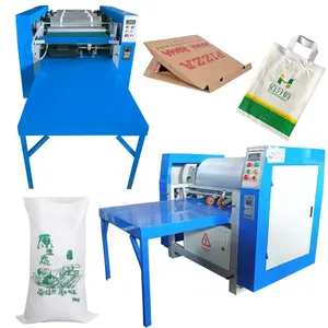 Single pass carton printer coffee bags non woven bag printing machine