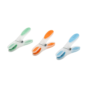 Pinces à <span class=keywords><strong>linge</strong></span> en plastique colorées à prise souple, durables, pour suspendre vêtements, sacs, chaussures et chaussettes – Nouveauté Printemps, Vente Flash - Product Image 4