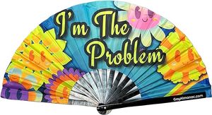 Nouvel Arrivage Éventail Pliant Personnalisé en Bambou Sculpté, Grand Éventail à Main en Bois, Accessoire Portable pour Événements Festifs - Product Image 2