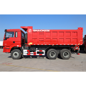 Shacman H3000 New Red Heavy Truck Euro 2 Diesel 6x4 LHD <b>10</b> Wheeler Dump Truck with Rear Camera Sale - Product Image 4