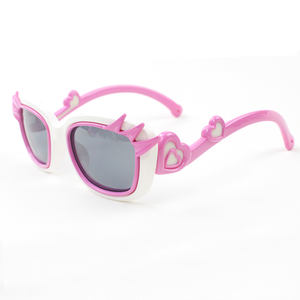 हाई एंड फैशन बग आइज़ बेबी गर्ल सनग्लासेस पार्टी किड्स कार्टून चश्मा UV400 एंटी ब्लू लाइट सनग्लासेस बच्चों के लिए - Product Image 4